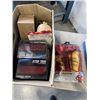 Image 3 : 2 BOXES OF KIDS TOYS, GAMES, BOOKS, COSTUMES, ETC