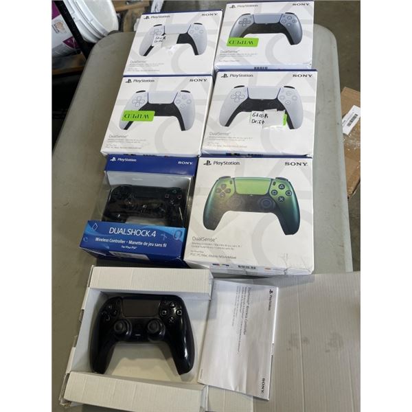 ASSORTED PS5 CONTROLLERS, STORE RETURN DEFECTIVES