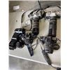 Image 1 : 4 VINTAGE CAMERAS AND A FEW CAMERA LENS