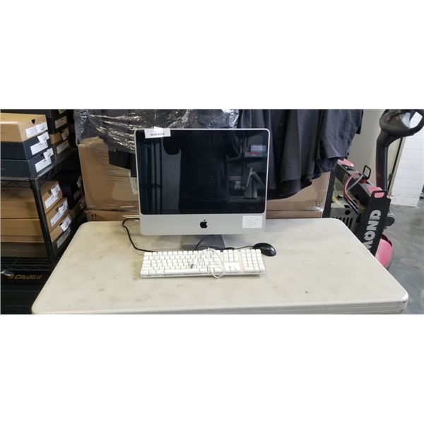 2O INCH APPLE IMAC ALL IN ONE DESKTOP, READY TO USE, MODEL A1224