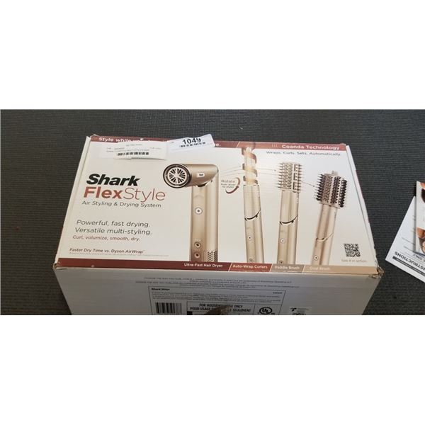 SHARK FLEXSTYLE MULTI-STYLER HAIR STRAIGHTENER - TESTED WORKING, RETAIL $349