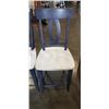 Image 2 : PAIR OF WOODEN BAR STOOLS