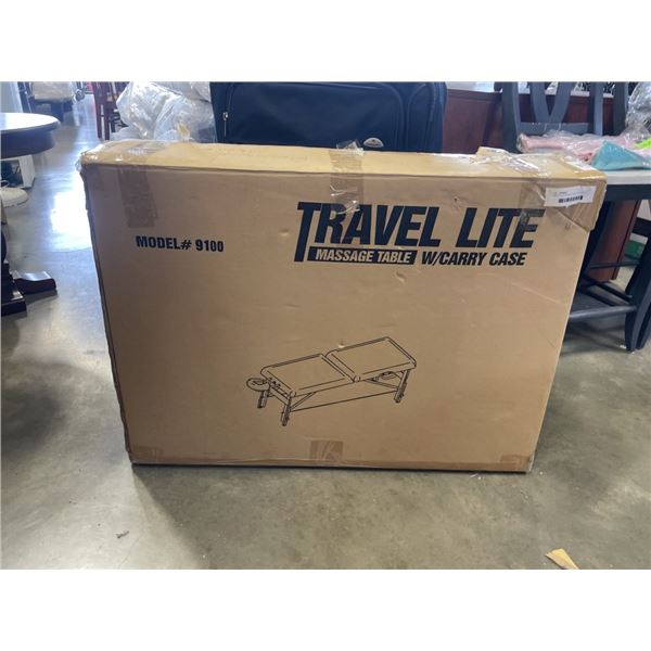 TRAVEL LITE MASAGE TABLE WITH CARRY CASE