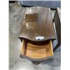 Image 2 : PAIR OF DIELCRAFT GLASS TOP SIDE TABLES
