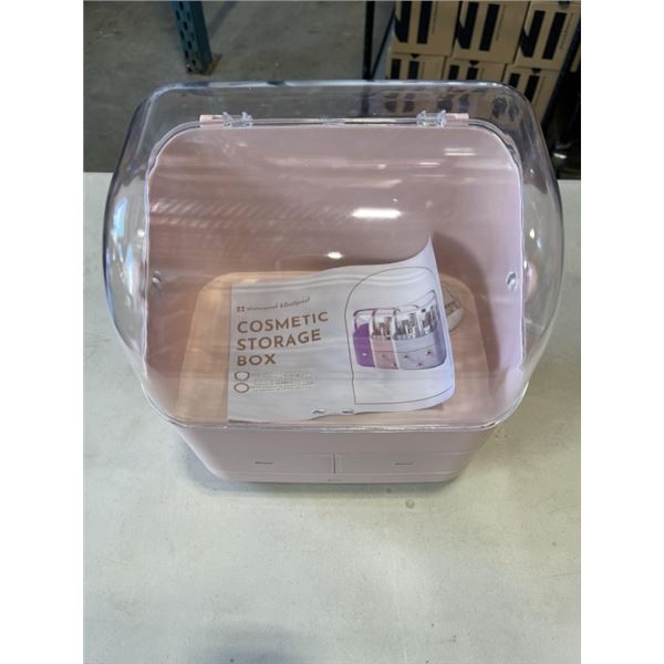 NEW DUSTPROOF MAKEUP ORGANIZER WITH COVER