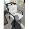 Image 4 : GLASS TOP PATIO DINING TABLE W/ 4 CHAIRS