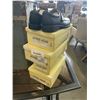 Image 1 : 5 NEW PAIRS OF BLACK LEATHER GIRLS SCHOOL SHOES, ASSORTED SIZE