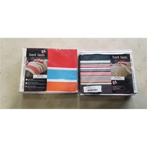 2 NEW KINGSIZE DUVET COVERS