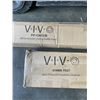 Image 2 : VIVO WHITE ACOUSTIC CEILING WAFFLE PANEL AND VIVO FLOOR TV STAND