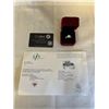 Image 1 : 3.00 CT GRA CERTIFIED ROUND BRILLIANT CUT MOISSANITE STONE VVS D COLOR WITH 54 ROUND BRILLIANT CUT C