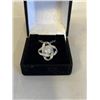 Image 3 : 1.00 CT GRA CERTIFIED ROUND BRILLIANT CUT MOISSANITE STONE VVS D COLOR WITH 39 ROUND BRILLIANT CUT C