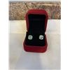 Image 2 : 6.00 CT GRA CERTIFIED ROUND BRILLIANT CUT MOISSANITE STONES VVS INTENSE BLUISH GREEN COLOR SET IN 4 