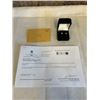 Image 1 : 2.00 CT GRA CERTIFIED ROUND BRILLIANT CUT MOISSANITE STONE VVS BLACK COLOR SET IN 6 CLAW BASKET HEAD