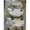 Image 1 : 3 NEW WHITE LIGHT WEIGHT SCHOOL BACK PACKS