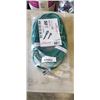 Image 1 : AS NEW GREEN 50FT LIFE SUPPLY LIGHTED INDOOR OUTDOOR HEAVY DUTY EXTENSION CORD, 14AWG