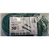 Image 2 : AS NEW GREEN 50FT LIFE SUPPLY LIGHTED INDOOR OUTDOOR HEAVY DUTY EXTENSION CORD, 14AWG