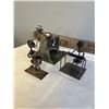 Image 1 : 3 COLLECTIBLE METAL FIGURES