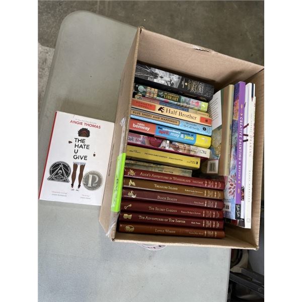 LOT OF "THE GREAT CLASSICS FOR CHILDREN" COLLECTION OF BOOKS, ETC