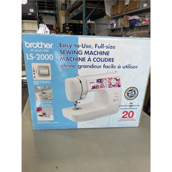 BROTHER LS-2000 SEWING MACHINE