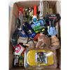 Image 3 : 2 TRAYS OF VINTAGE KIDS TOYS AND GAMES