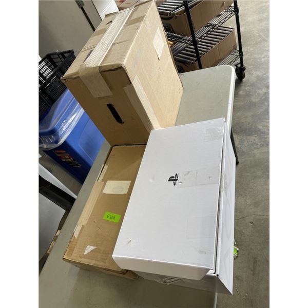 SAMSUNG SOUNDBAR AND SUB SYSTEM AND PARTIAL PLAYSTATION VR, STORE RETURNS