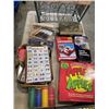 Image 3 : ASSORTED BOARD GAMES AND TABLE GAMES., MAGAZINE CADDY ETC