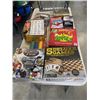 Image 4 : ASSORTED BOARD GAMES AND TABLE GAMES., MAGAZINE CADDY ETC