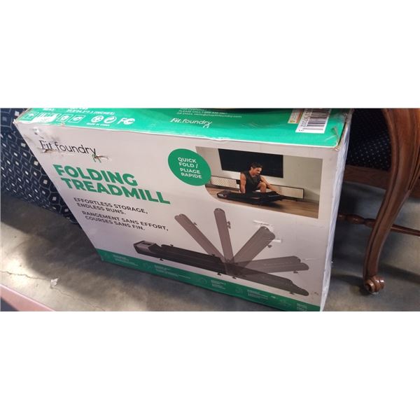 FIT FOUNDRY FOLDING TREADMILL