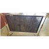 Image 3 : VILLAGE SCENE OIL PAINTING FIRE SCREEN ON STANDS
