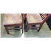 Image 4 : 6 FABRIC SEAT RESTURANT STYLE DINING CHAIRS