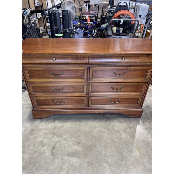 LEXINGTON SOLID WOOD 8 DRAWER DRESSER
