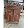 Image 1 : VINTAGE CARVED FRONT CABINET