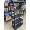 Image 2 : BLACK PLASTIC 5 TIER BOOKSHELF