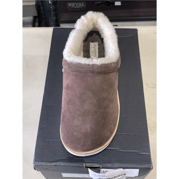 NEW OLUKAI MANI DARK OAK / GOLDEN SAND SIZE WOMENS 11