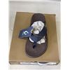 Image 1 : NEW OLUKAI TUAHINE TRENCH BLUE / DK WOOD SIZE MENS 9