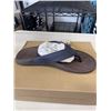Image 4 : NEW OLUKAI TUAHINE TRENCH BLUE / DK WOOD SIZE MENS 9