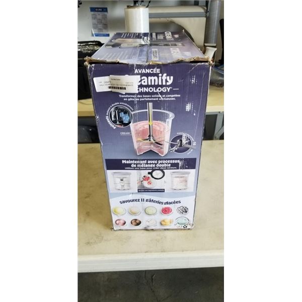 NINJA CREAMI DELUXE 11-IN-1 ICE CREAM MAKER - TESTED WORKING, RETAIL $299