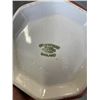 Image 5 : ANTIQUE ROSEVILLE LARGE HANDLED BOWL AND GRIMWADES SILVER RIMMED BOWL