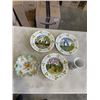 Image 1 : SET OF ANTIQUE GERMAN TERZENBACH PLATES, AND GERMAN VASE AND BOWL