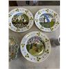 Image 2 : SET OF ANTIQUE GERMAN TERZENBACH PLATES, AND GERMAN VASE AND BOWL