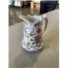 Image 11 : ANTIQUE BAKELITE VANITY SET AND OLD FOLEY PITCHER