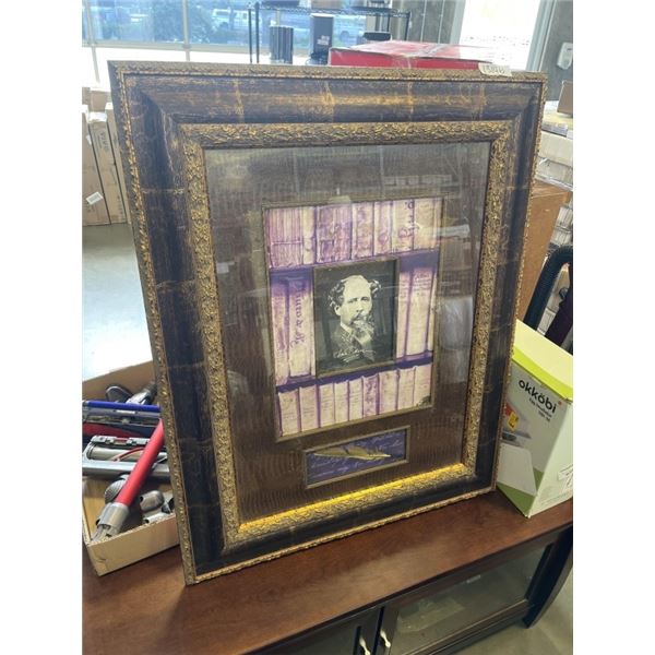 REN-WIL INC 22" X 29" DECORATIVE FRAMED ART, RETAIL $517