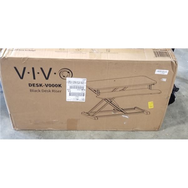 VIVO BLACK DESK RISER