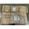 Image 2 : VIVO BLACK ELECTRIC MULTI MOTOR CORNER DESK FRAME