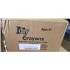 Image 2 : 6 NEW 288PC IDIY CRAYON SETS, EACH SET HAS 24 KITS OF 12 INDIVIDUALLY WRAPPED 12 COLOR SETS