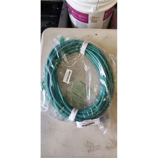 AS NEW GREEN 50FT LIFE SUPPLY LIGHTED INDOOR OUTDOOR HEAVY DUTY EXTENSION CORD, 14AWG