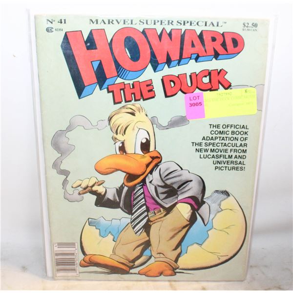 HOWARD, THE DUCK COMIC MOVIE SPECIAL