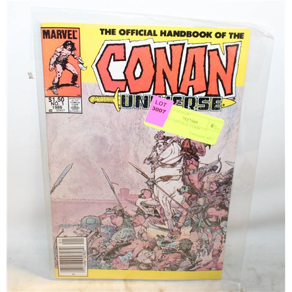 CONAN UNIVERSE COMIC # 1