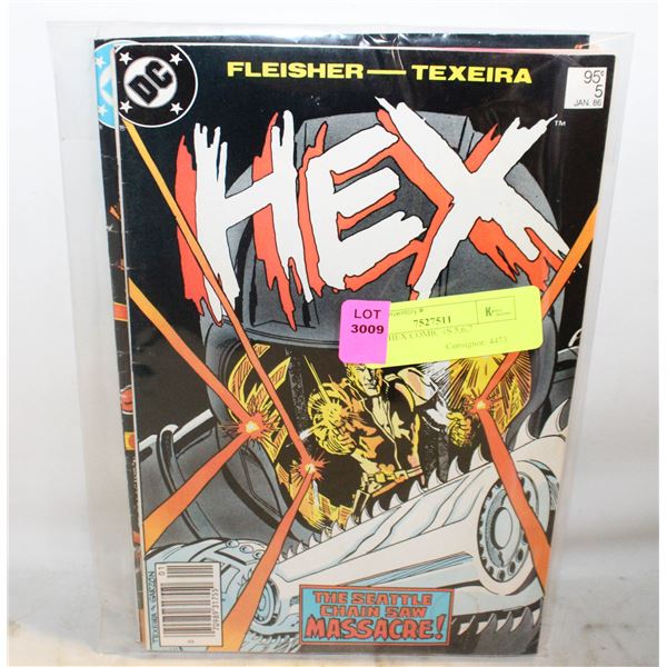 JONAH HEX COMIC #S 5,6,7