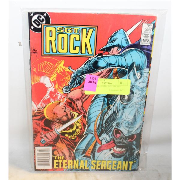 SGT ROCK COMIC 397, 399, 401